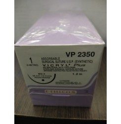 Ethicon Synthetic Absorbable Coated Vicryl Plus Antibacterial Sutures (VP2350)
