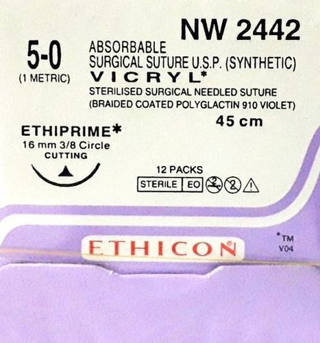 Ethicon Synthetic Absorbable Coated Vicryl (NW2442)