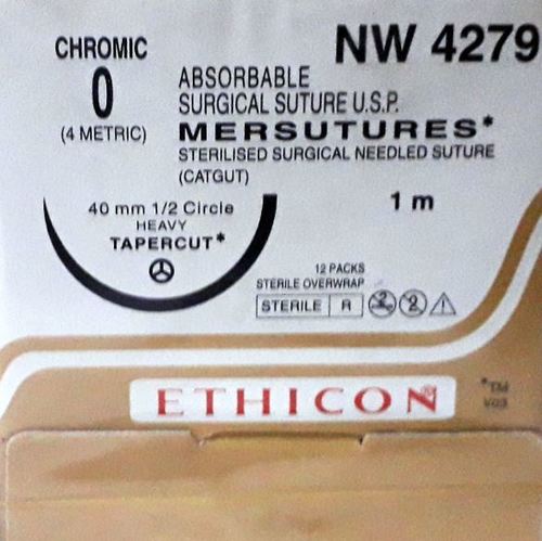 Ethicon Sterilised Surgical Gut Chromic (NW4279 )