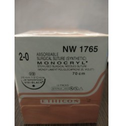 Ethicon Sterilised Surgical Gut Chromic With Needle - Mersutures (Nw4048)