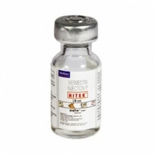 HITEK INJECTION 10ML-IVERMACTIN 10MG+BENZYL ALCHOHO