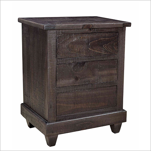 Handmade Wooden Bed Side