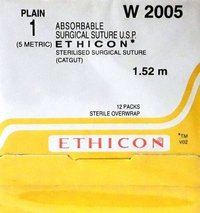 Ethicon Sterilised Surgical Gut - Plain (W2005)