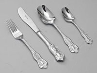 Stainless Steel Classic Cutlery Set - Mirror Polish Finish | Comfortable Heat Resistant Comfort Grip Handle, Easy To Clean In Dishwasher, Customizable For Bulk Orders