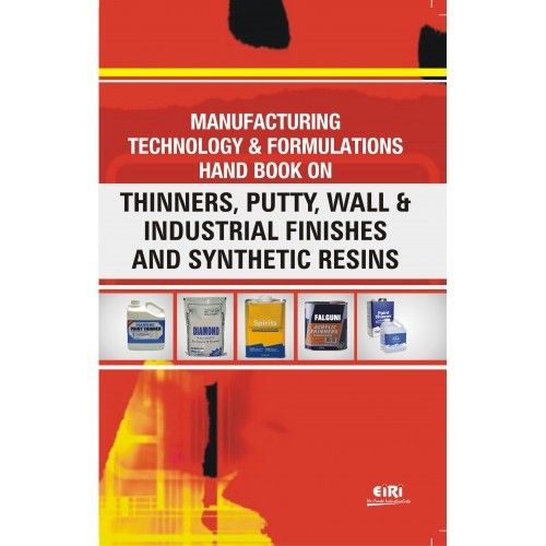 Book on thinners, putty, wall & industrial finishes