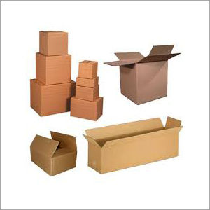 Brown Customized Corrugated Boxes