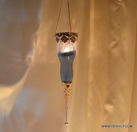 Very Long T Light Hanging Candle Holder