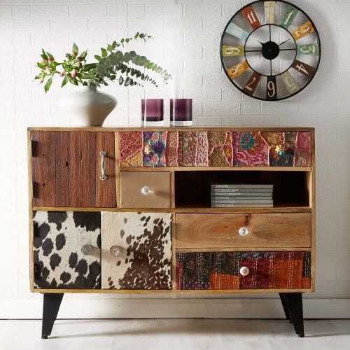 LARGE WOODEN BUFFET