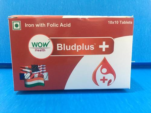 Bludplus  (Iron With Folic Acid) Dosage Form: Tablet