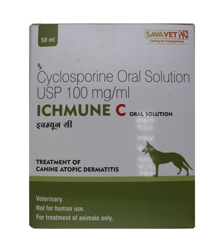 ICHMUNE C ORAL SOLUTION 50ML-CYCLOSPORIN Supplier in Mumbai, Maharashtra