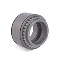 Double Row Full Complement Cylindrical Roller Bearings - Bearing Steel, Customized Bore Size , Optimized Roller Arrangement for Heavy Radial Loads