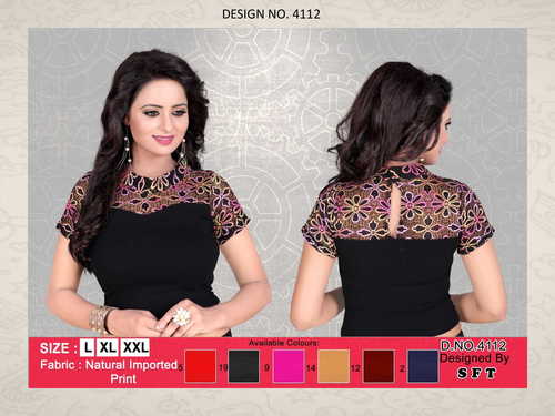 Red Black Pink Gold Maroon Blue Natural Imported Print
