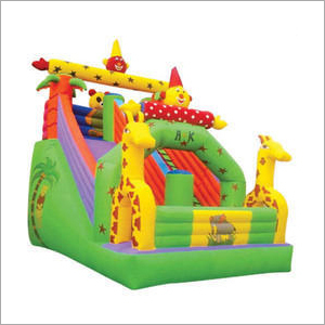 Available In Multicolor Kids Inflatable Slide Castle