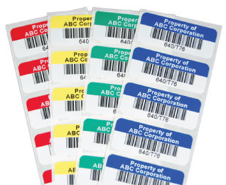 Color Barcode Sticker