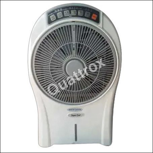 White Imported Mini Air Cooler with 2L Water Tank for Small Rooms