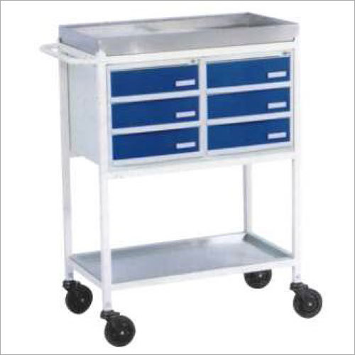 Medicine Trolley 6 Drawers