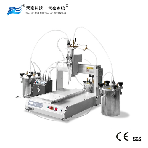 As Picture Benchtop Dispensing Robot For Epoxy Resin With Automatic Cleaning Function