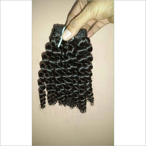 Indian Deep Curly Weft Hair