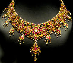 Gemstone Necklace Set By NAKKASH JEWELLERY