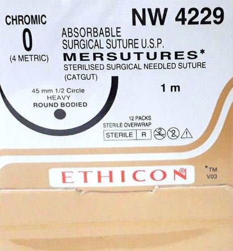 Ethicon Sterilised Surgical Gut Chromic (NW4229)