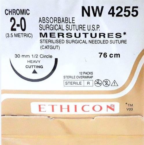 Ethicon Sterilised Surgical Gut Chromic (NW4255)