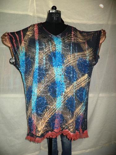 Multi Colour Blue Umbrella Dress