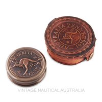 Brass Compass A   Australian 1930 Penny