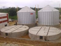 GRAIN STORAGE SILO - Galvanized Steel, Variable Height & Diameter | Cost Effective, Durable Design, Easy To Maintain, Efficient Storage, Weather Resistant