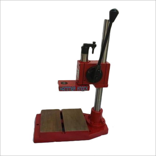 Red Rack And Pinon Press Holding Drill Head