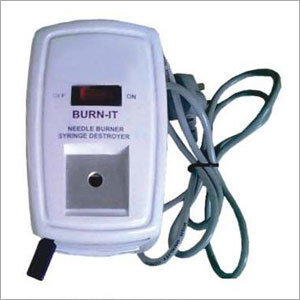 Shock Proof Syringe & Needle Destroyer for Hospital & Laboratory