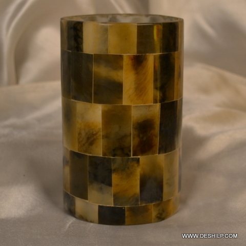 CoastalAura Seap Glass Candle Lantern