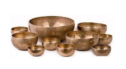 Brass Tibetan Singing Bowl - Hand Beaten