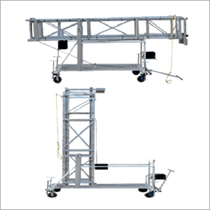 Non Rusting Tiltable Square Type Extendable Tower Ladder