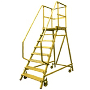 Non Rusting Frp Mobile Platform Ladder
