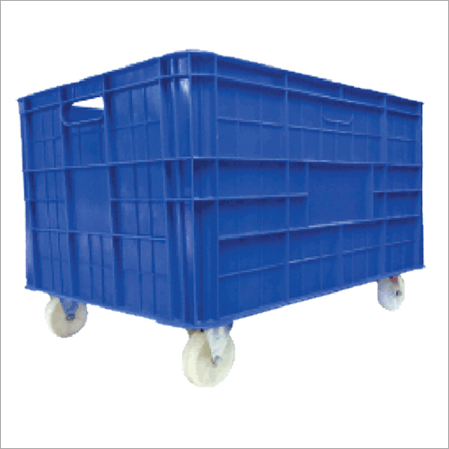 Blue Jumbo Wheel Crate