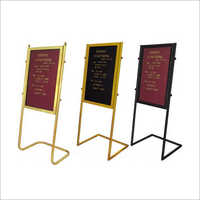 Lobby Stand Display Board