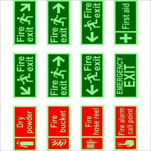 Safety Signage - Acrylic Material, Custom Size Options | Modern Rectangular Design, Fine Finish for Enhanced Visibility
