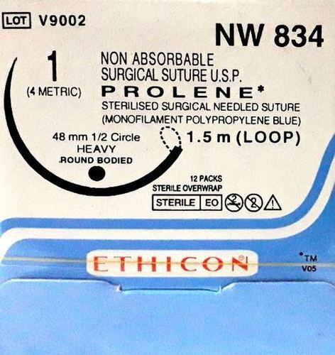 Ethicon - Prolene(Polypropylene) (Nw834)