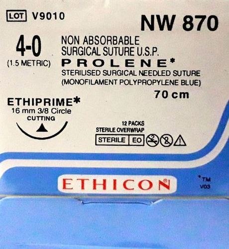 Ethicon - Prolene(Polypropylene) (NW870)