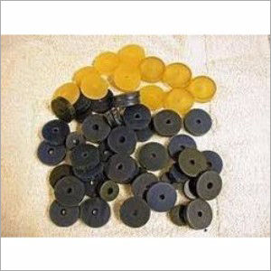 Neoprene Buffers - Color: Black And Yellow