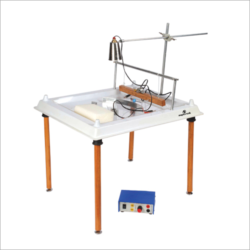 Ripple Tank - Plastic Material | Demonstrates Wave Laws with Circular or Rectilinear Motion, Complete Assembly for Diffraction, Interference, Refraction