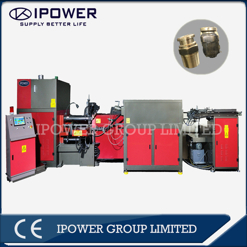 Horizontal Hot Forging Press Machine for Two Way LPG Valve