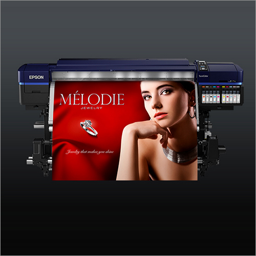 Large Format Printer - 64 Inch Width, 10-color Ultra Chrome Gs3 Ink | Dual Precisioncore Print Heads, Eco-friendly, Low Ink Consumption, High Resolution 1440 Dpi