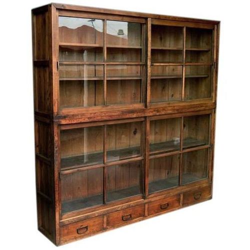 WOODEN BOOK SHELVE