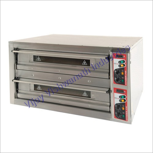 Fully Automatic Double Deck Pizza Oven