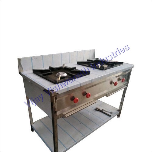 Two Burner Commercial Gas Stove