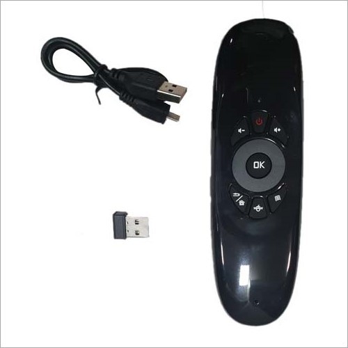 Black Smart Tv Wireless Mouse