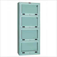 Green Metal Book Case