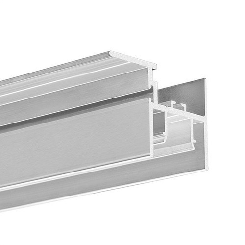 Anodised Aluminium Profile - Silver, Polished Finish | Durable Titanium Alloy, High Tensile Strength, Versatile for Aerospace and Medical Industries