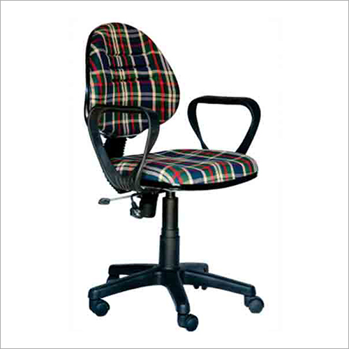 Multi Color Curve Operative Revolving Chair